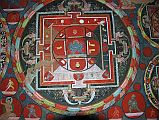 Mustang Lo Manthang 04 04-2 Jampa Gompa Yamantaka Mandala